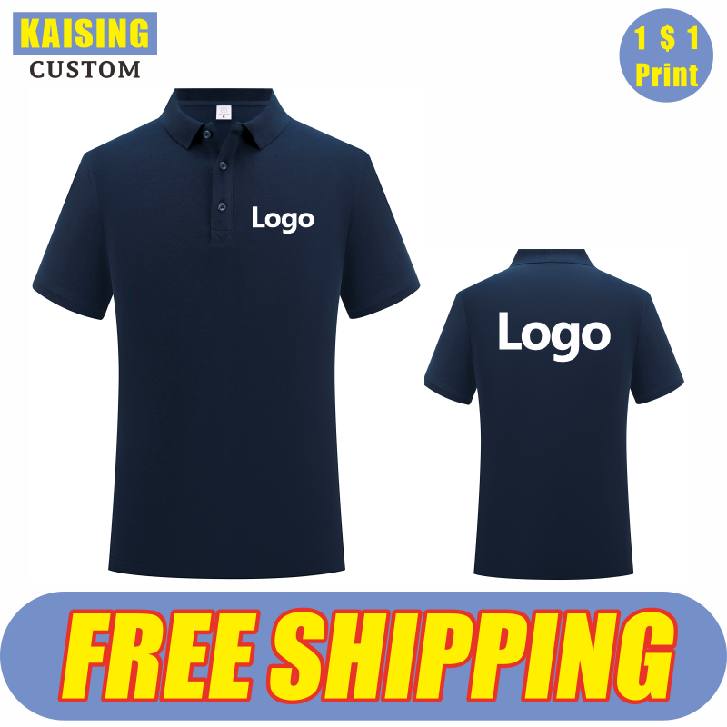 Embroidery Ideas - KAISING High-Quality Pure Cotton Polo Shirt