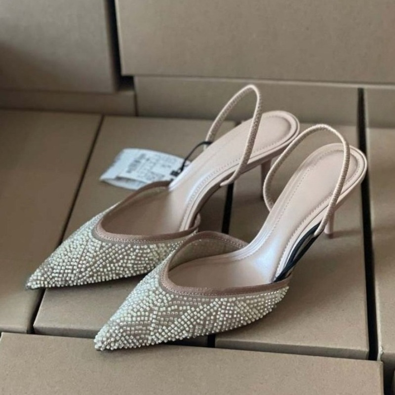 Embroidery Design Free - Autumn Luxury Women Dress Pumps Mesh