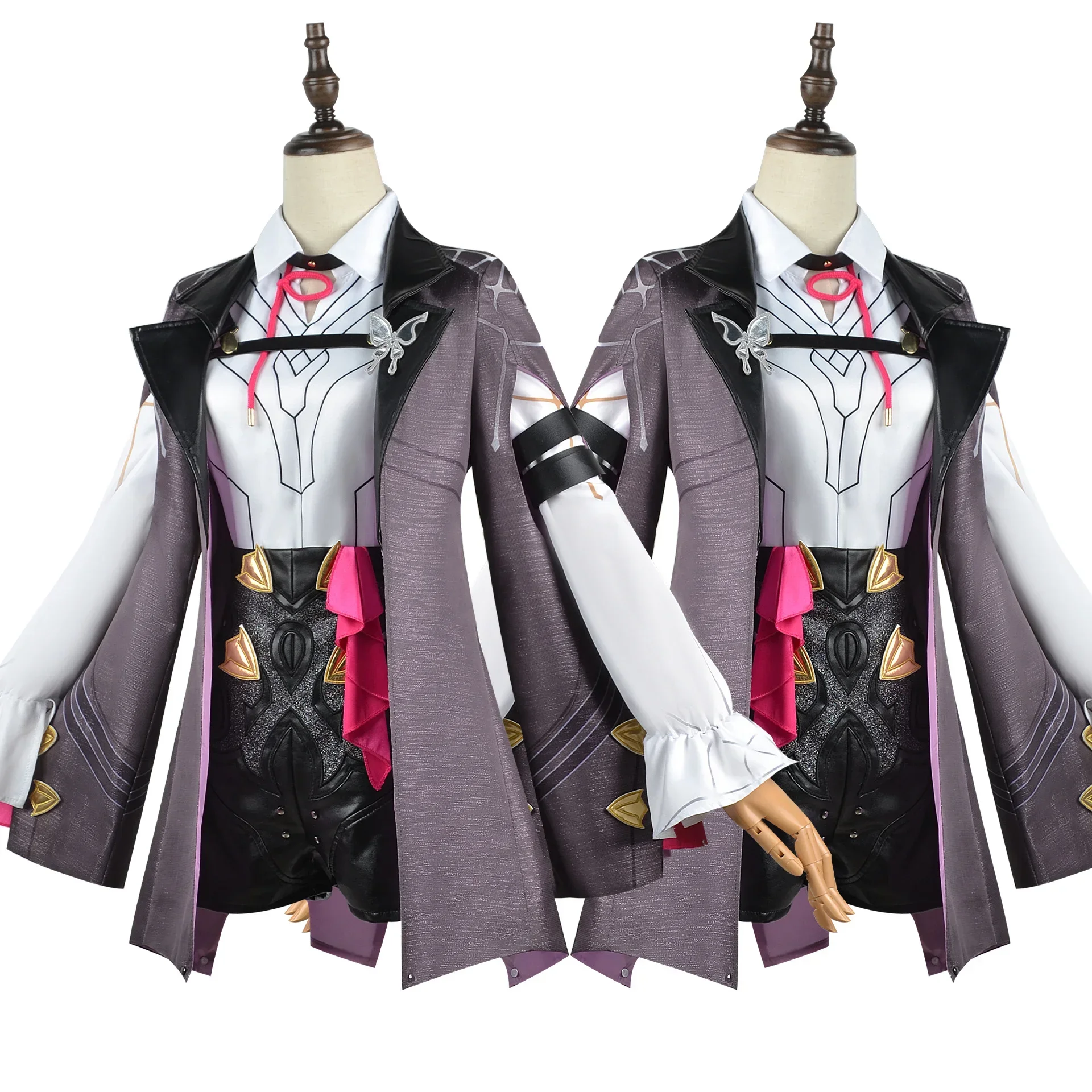 Embroidery Dress - Honkai Star Rail Kafka Cosplay Gothic