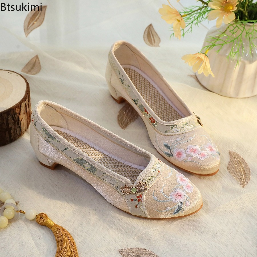 Embroidery Simple - 2026 New Women's Shoes Ethnic Style