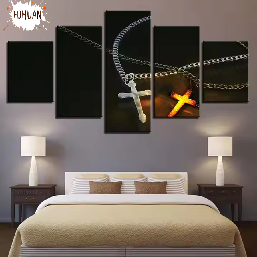 5pcs 5D Diy Diamond Painting T - Embroidery Hd Images review and price