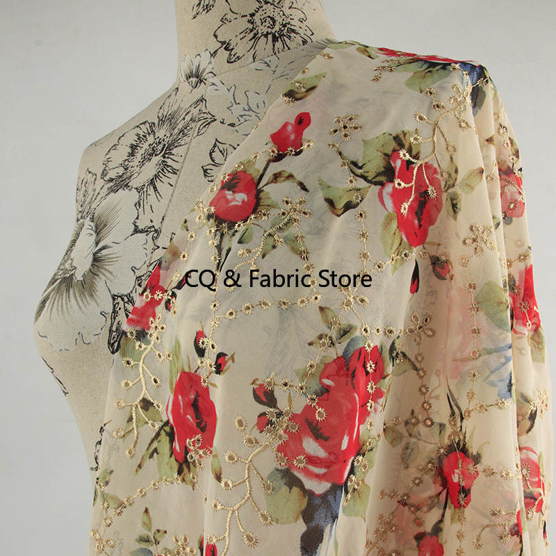 New rose pattern embroidery pr - Embroidery Roses review and price