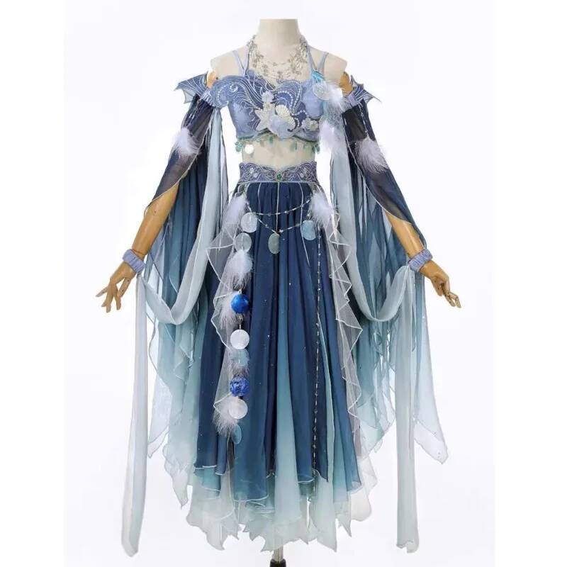 Exotic Blue Dress Heavy Embroi - Embroidery Dress review and price