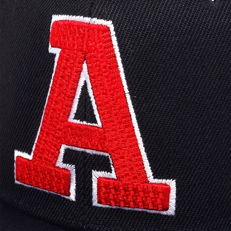 Unisex A Letter Embroidery Hip - Embroidery Font review and price