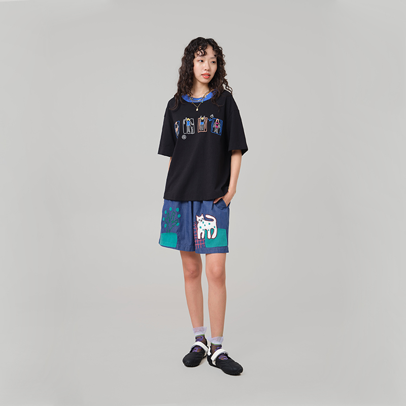 MOVEUP Casual Wide Leg Denim S - Embroidery Design Free review and price