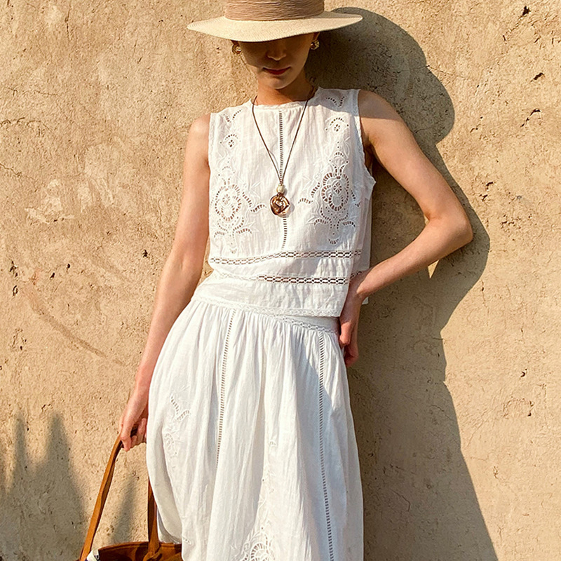French Designer Boho White Cot - Embroidery Ideas review and price
