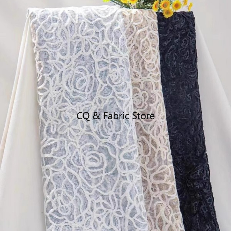 European Style Fashionable Seq - Embroidery Roses review and price