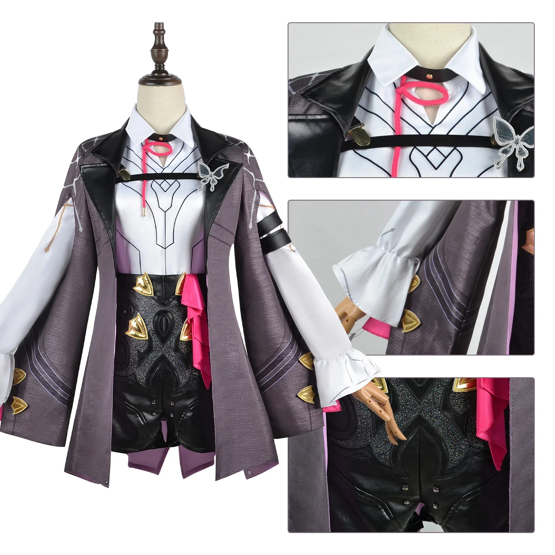 Honkai Star Rail Kafka Cosplay - Embroidery Dress review and price