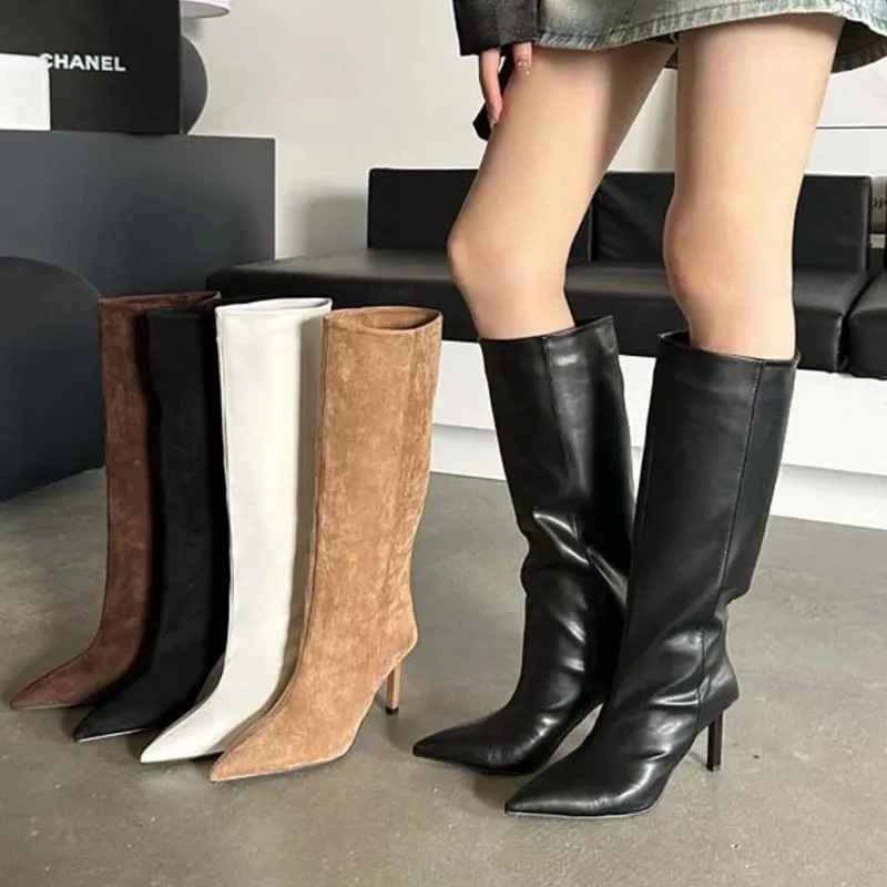 Luxury Women Long Boots Fashio - Embroidery Ideas review and price