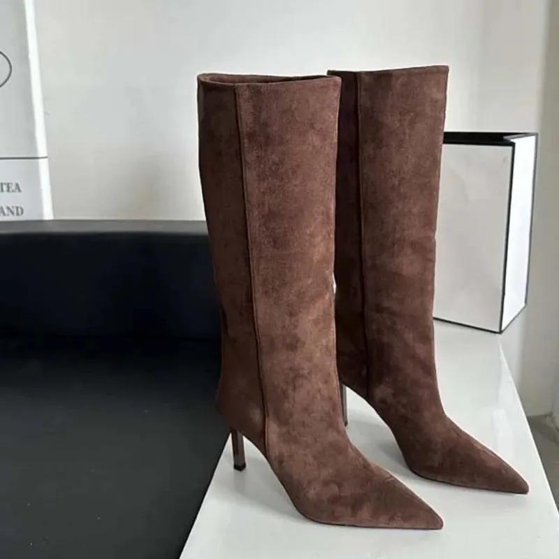 Luxury Women Long Boots Fashio - Embroidery Ideas review and price