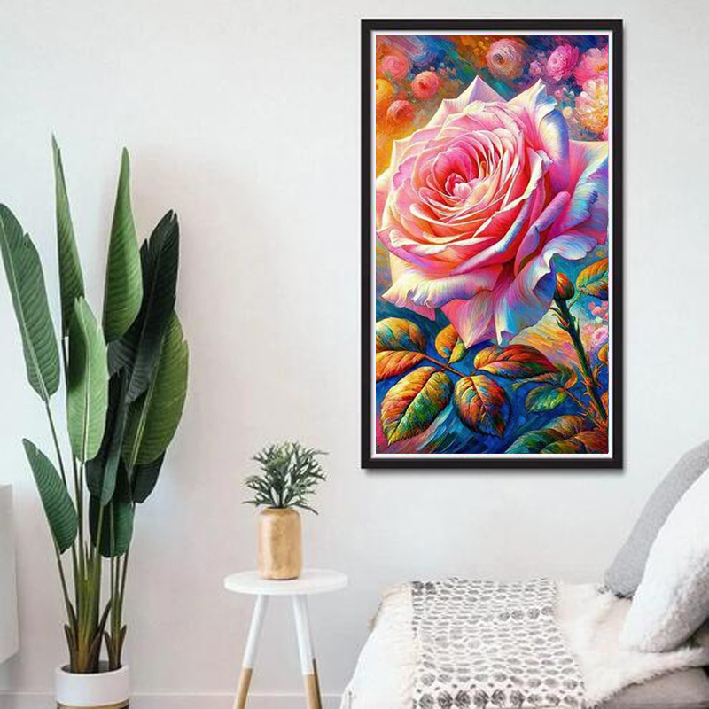 Large Size Picture Full Crysta - Embroidery Roses review and price