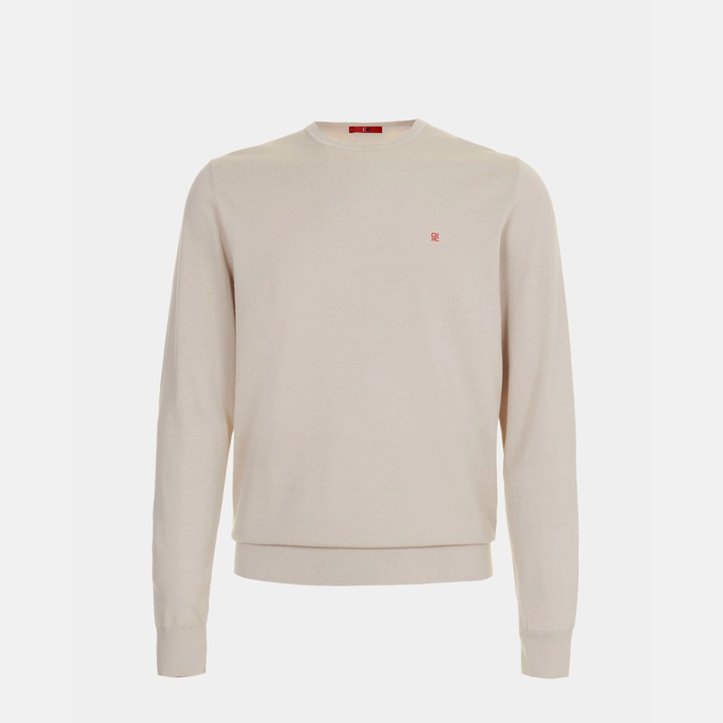 CH Men's  Crew Neck Sweater Sl - Embroidery Font review and price