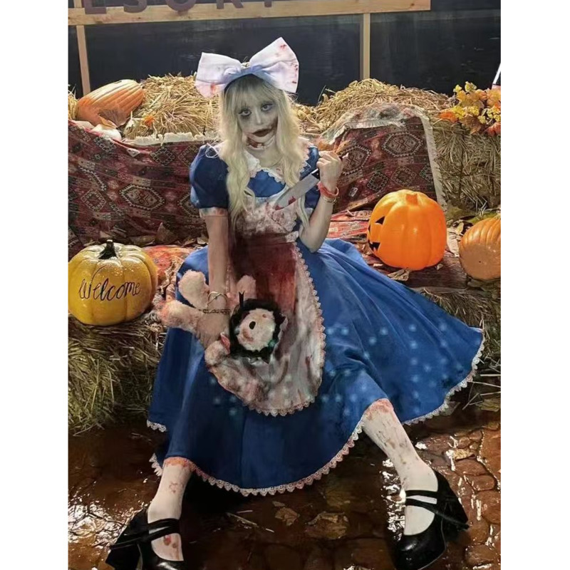 Original Dress Set Halloween L - Embroidery Dress review and price