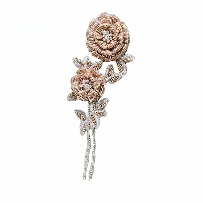 NEW Multicolor Handmade Beaded - Embroidery Roses review and price
