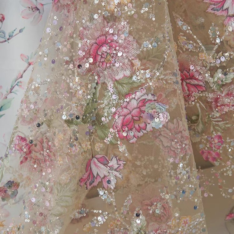 1M 120Cm Wide Luxury Beaded La - Embroidery Needles review and price