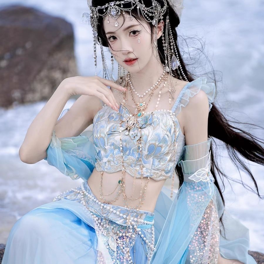 Modified Exotic Style Han Elem - Embroidery Dress review and price