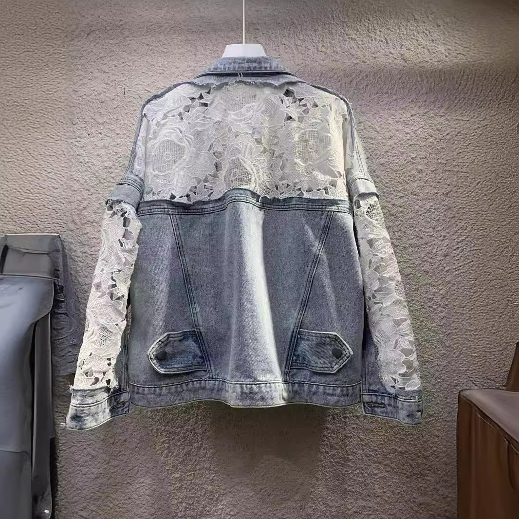 Spliced Embroidery Jacket Wome - Embroidery Cardigan review and price